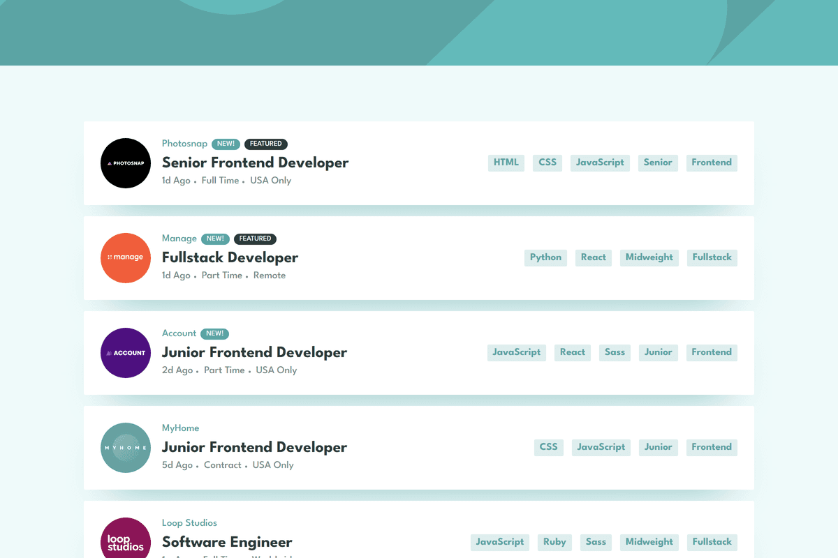Job Listingproject image