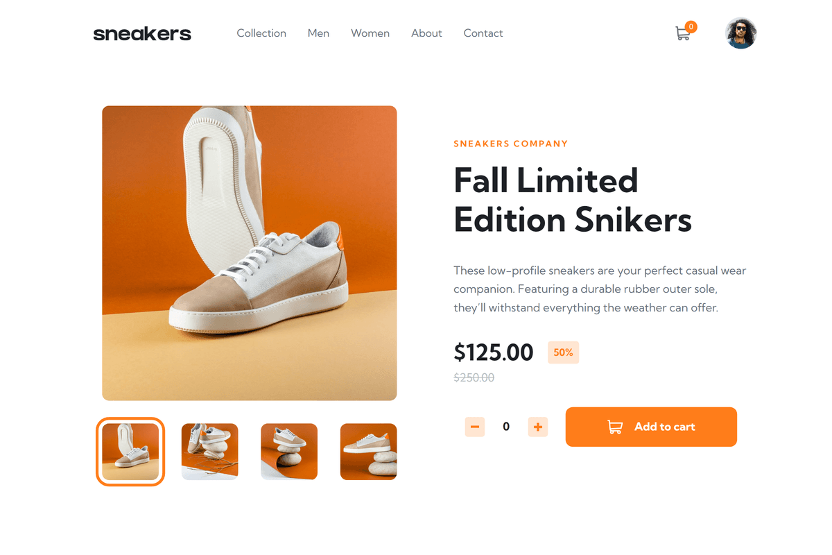 Sneakers eccomerceproject image